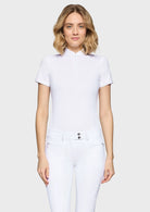 Samshield Wedstrijdshirt Korte Mouwen Dames Aloise Wit Wit