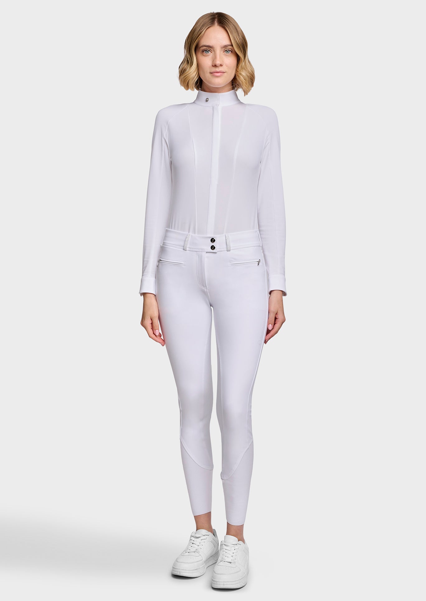 Samshield Breeches Knee Grip Women Chloe Crystal White
