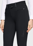 Samshield Rijbroek Full Grip Dames Claranova Extra Hoge Band Zwart