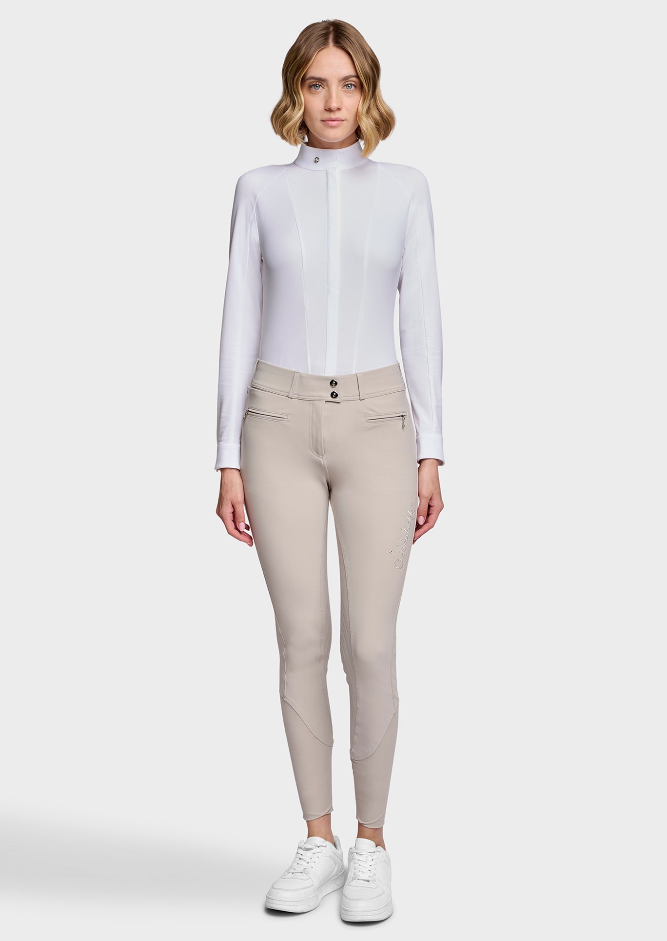 Samshield Breeches Knee Grip Women Clara Floral Beige
