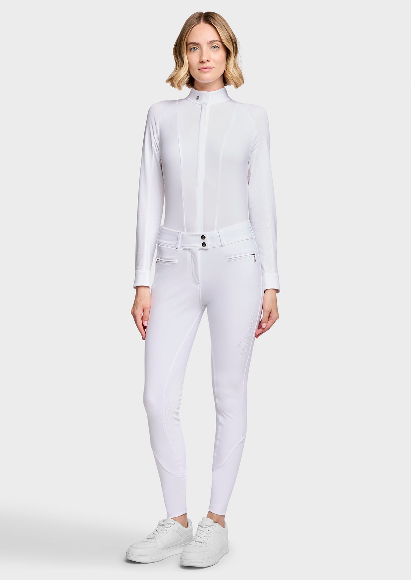 Samshield Breeches Knee Grip Women Clara Floral White
