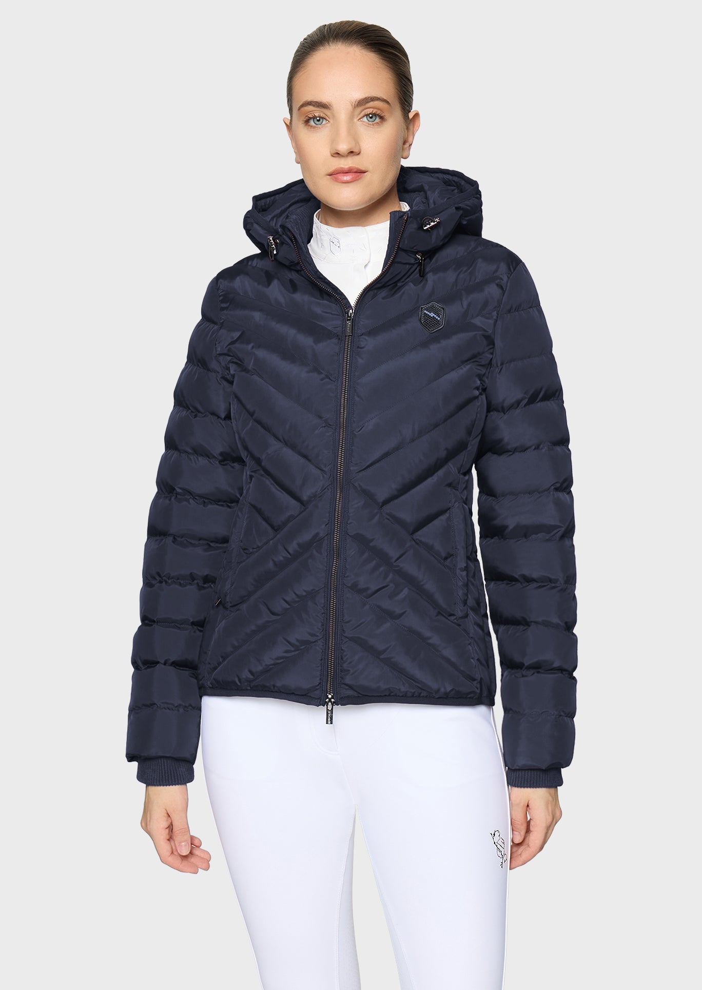 Samshield Puffer Jacket Women Courchevel Navy