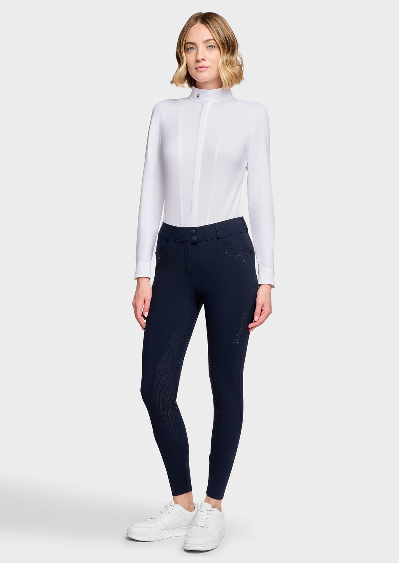 Samshield Breeches Full Grip Women Delice Floral Navy
