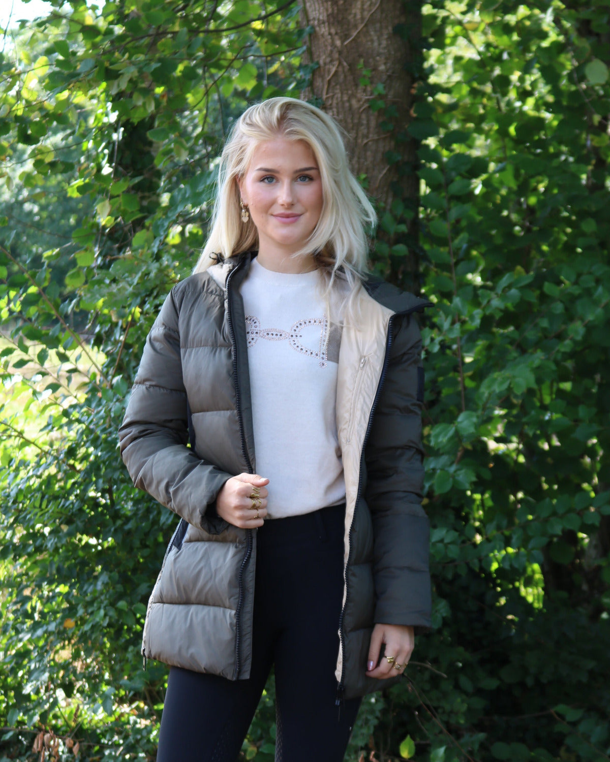 Vestrum padded jacket ladies Cordoba Dark Olive