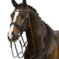 TRUST Wellington Double Bridle black padded Black