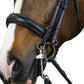TRUST Wellington Double Bridle black padded Black