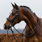 TRUST Wellington Double Bridle black padded Black