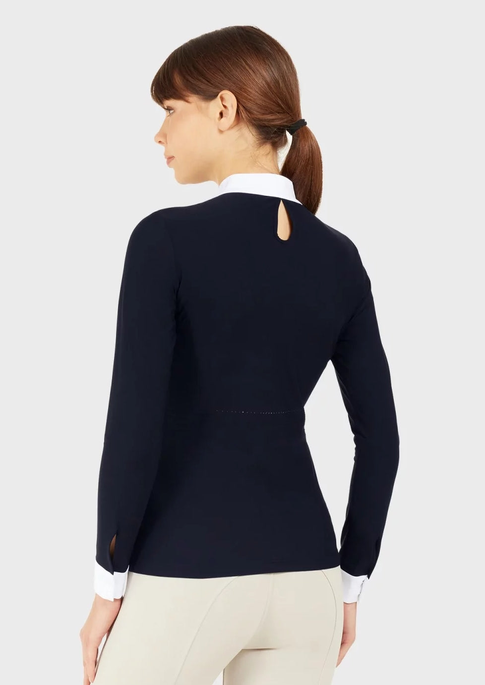 Samshield Competition Shirt Long Sleeves Ladies Aloise Navy