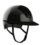 Freejump Helm Voronoï met Temple Protection Carbon Gloss Matt Visor Zwart