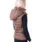 Samshield quilted vest women Chamonix Camel Metal Eclipse