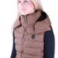 Samshield quilted vest women Chamonix Camel Metal Eclipse