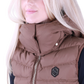 Samshield quilted vest women Chamonix Camel Metal Eclipse