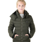 Samshield Down Jacket Ladies Courchevel Avocado Metal Eclipse