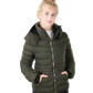 Samshield Down Jacket Ladies Courchevel Avocado Metal Eclipse