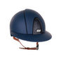 Kep Italia Riding Helmet Cromo 2.0  Matt Polo Peak Blue RAW Frame Beige Chin Strap