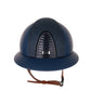 Kep Italia Riding Helmet Cromo 2.0  Matt Polo Peak Blue RAW Frame Luminor Blue Insert Beige Chin Strap