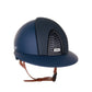 Kep Italia Riding Helmet Cromo 2.0  Matt Polo Peak Blue RAW Frame Luminor Blue Insert Beige Chin Strap