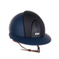 Kep Italia Riding Helmet Cromo 2.0  Matt Polo Peak Blue RAW Frame Star Blue Insert Beige Chin Strap
