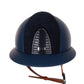 Kep Italia Riding Helmet Cromo 2.0  Matt Polo Peak Blue RAW Frame Beige Suede Insert Chin Strap