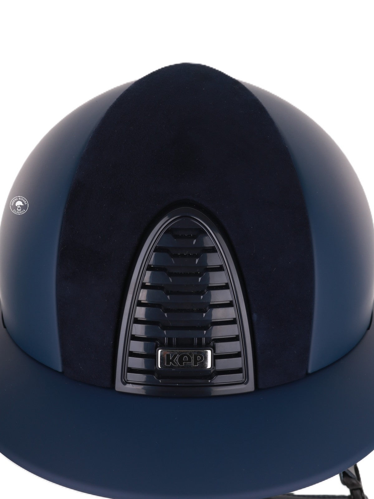 Kep Italia Riding Helmet Cromo 2.0  Matt Polo Peak RAW Frame Suede Insert Blue