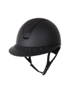 Samshield 2.0 Paardrijhelm Miss Shield Shadowmatt Crystal Leaf FB Zwart
