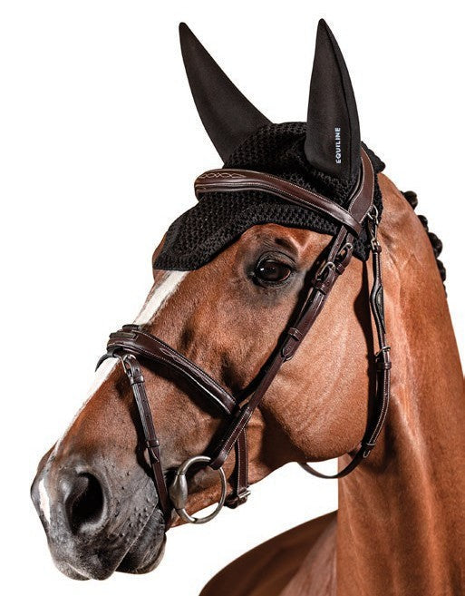 Equiline fly veil square Dell Black – Horse Riders Classics