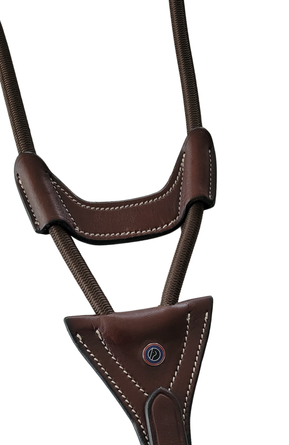 TRUST Valkenswaard elastic martingale attachment golden buckles Brown