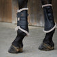 Eskadron Platinum Collection tendon boots faux leather Black