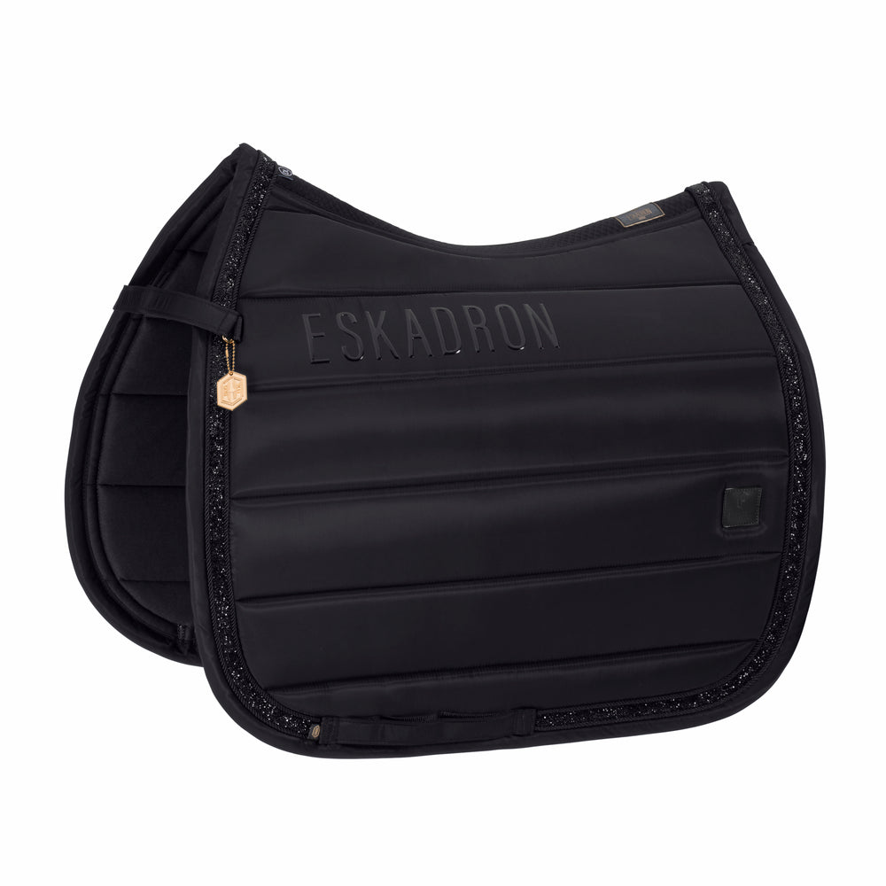 Eskadron Heritage 24-25 Saddle Pad Dressage Highgloss Jewel Black