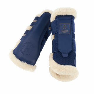 Eskadron Heritage 24-25 Tendon Boots Mesh Fauxfur True Blue