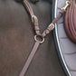 LJ Leathers New Pro breastplate with bridge Brown