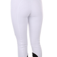 Equiline riding breeches women knee grip high waistband Edrikh White