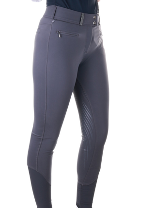 Samshield Riding Breeches Full Grip Ladies Margaux Winter Dark Shadow