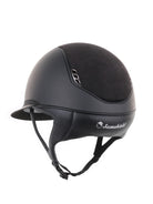 Samshield 2.0 Paardrijhelm Miss Shield Shadowmatt Alcantara Crystal Blazon FB Zwart