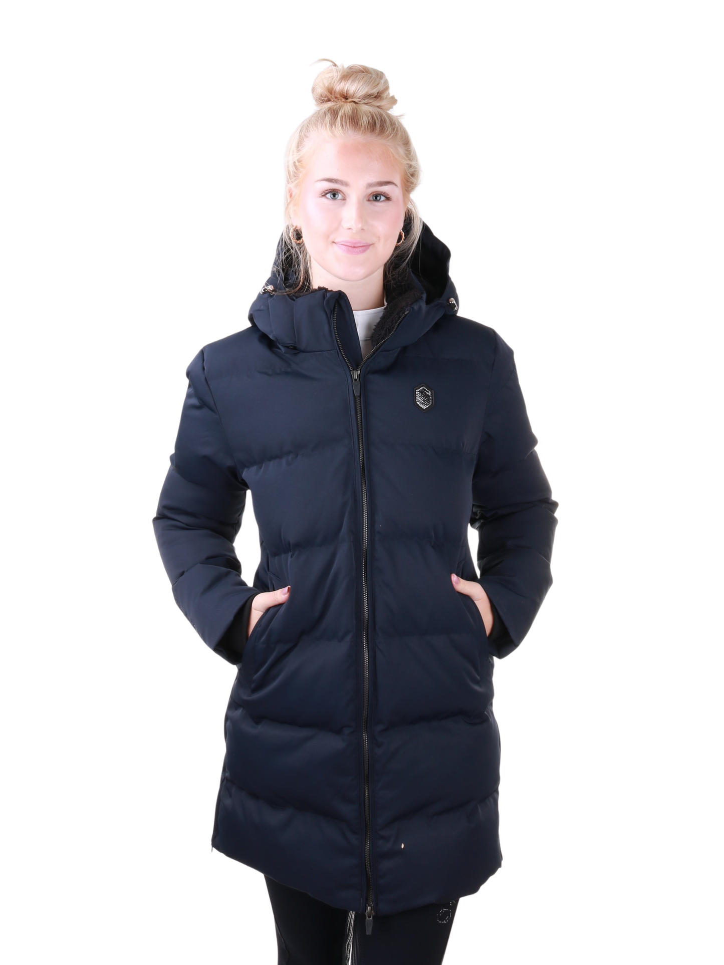 Samshield Down Jacket Long Ladies Melia Navy