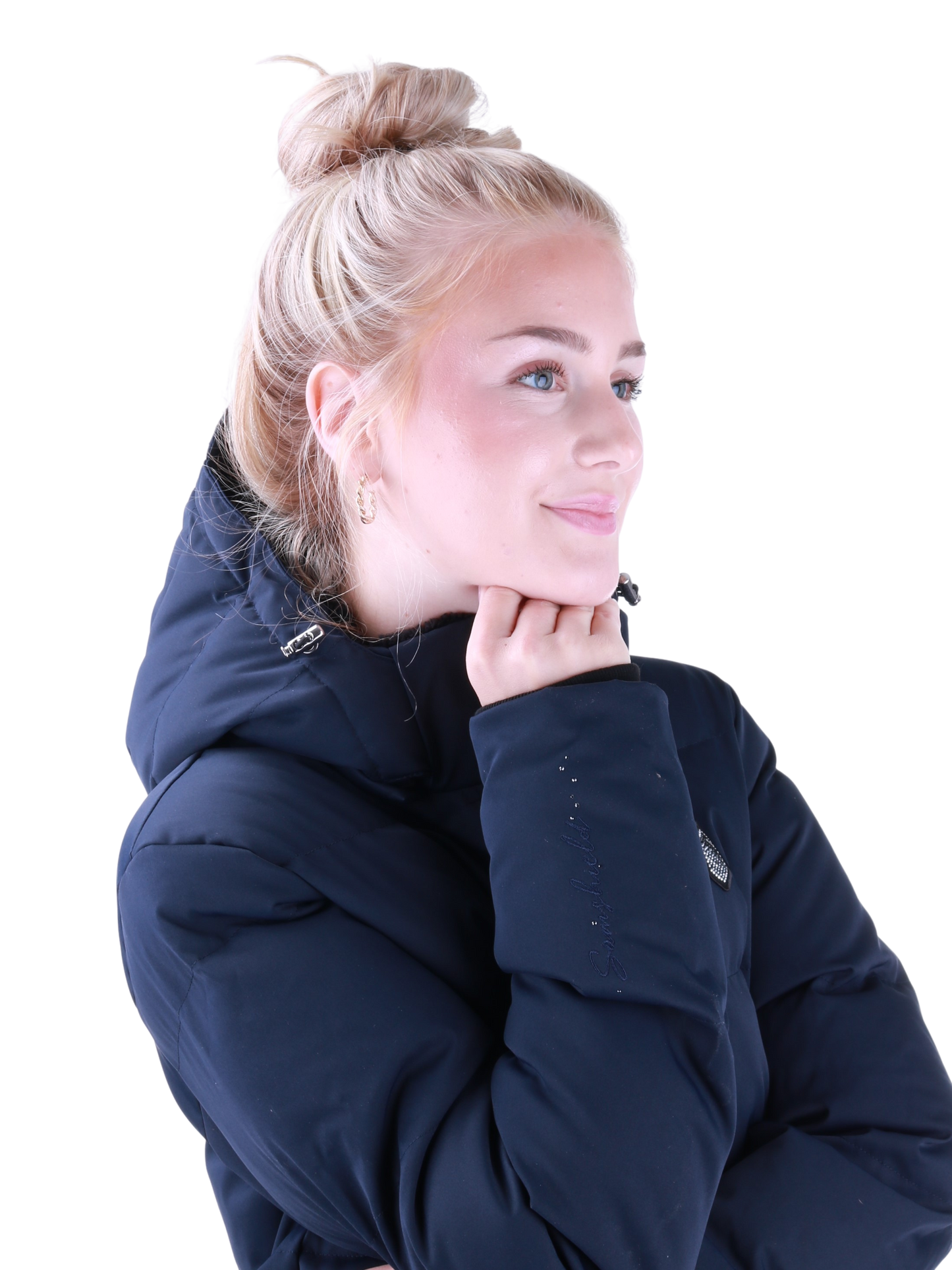 Samshield Down Jacket Long Ladies Melia Navy