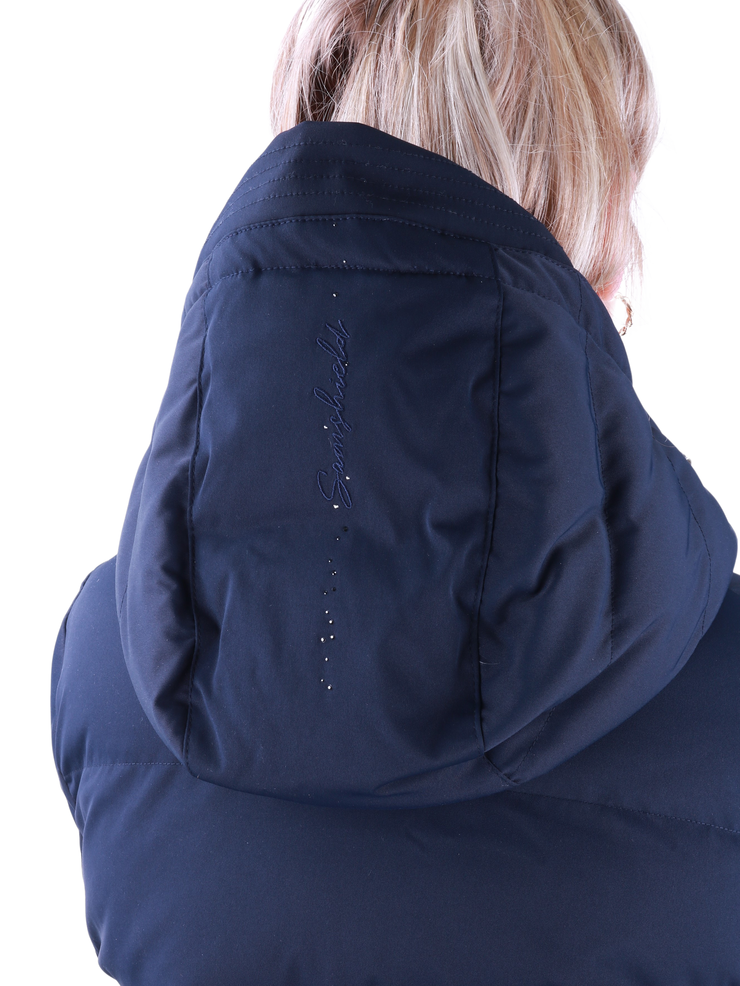 Samshield Down Jacket Long Ladies Melia Navy