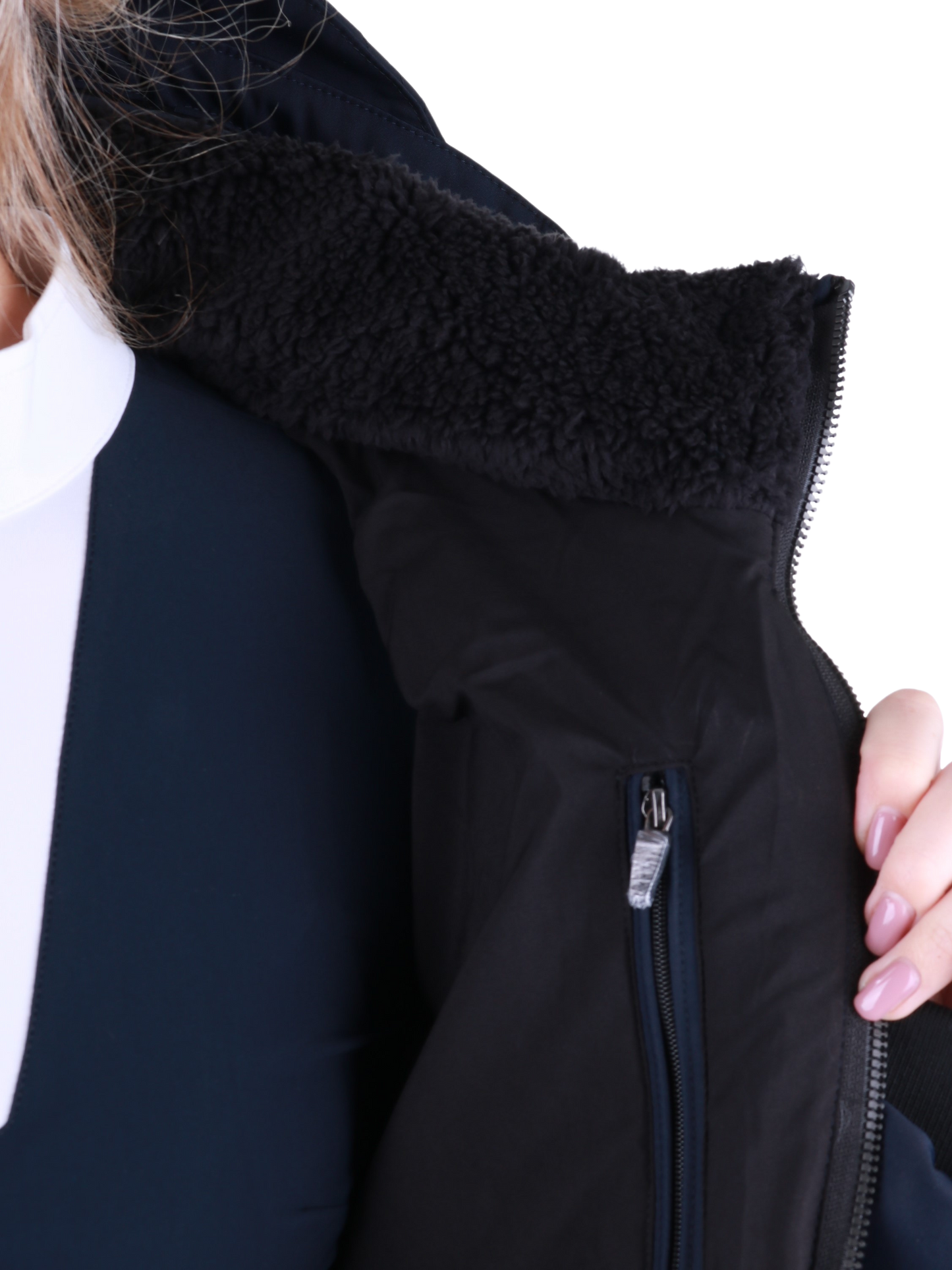 Samshield Down Jacket Long Ladies Melia Navy