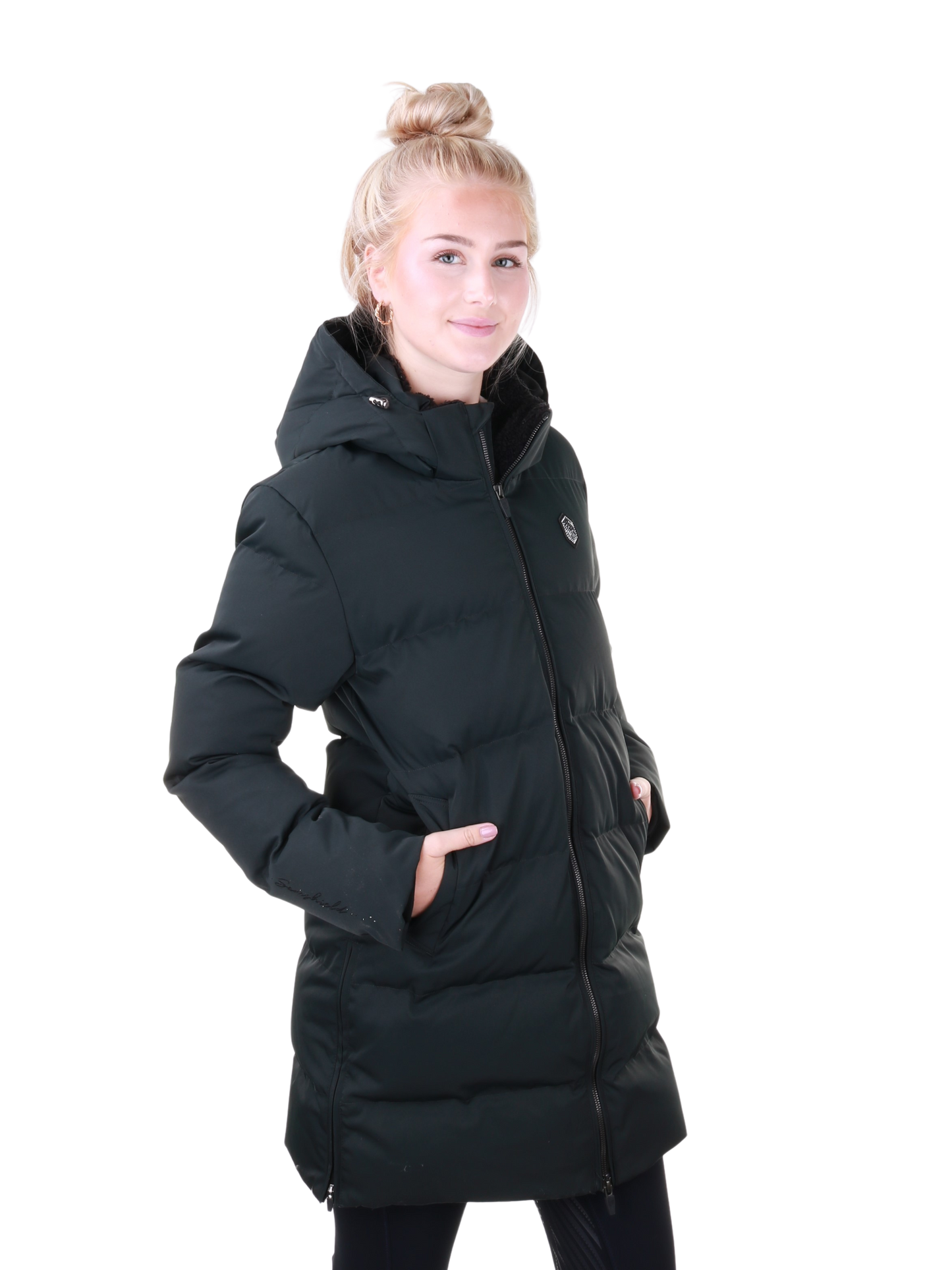 Samshield Down Jacket Long Ladies Melia Moonless Night