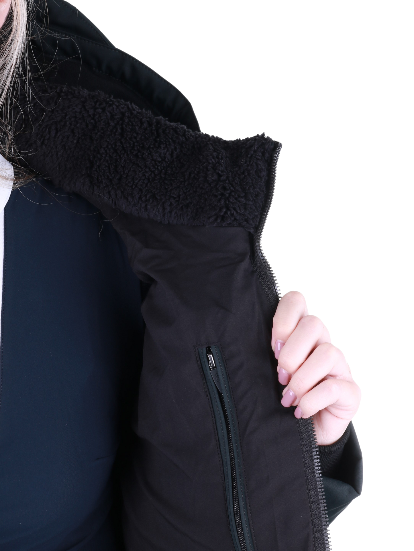 Samshield Down Jacket Long Ladies Melia Moonless Night