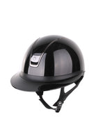 Samshield 2.0 Paardrijhelm Miss Shield Shadowglossy 5 Crystals Zwart