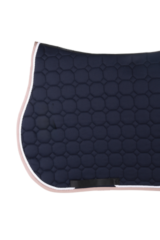 Equiline saddle pad Octagon Navy-Beige