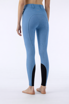 Equiline rijbroek dames full grip hoge band Edisonfh Provincial Blue