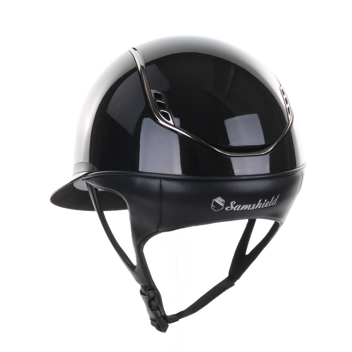 Samshield Logfo Samshield 2.0 Miss Shield Shadowglossy Black – Horse Riders Classics