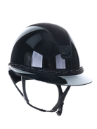 Samshield 2.0 Paardrijhelm Miss Shield Shadowglossy Flower Swarovski Zwart