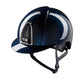 Kep Italia Riding Helmet Cromo 2.0 Shine Blue Chrome Frame