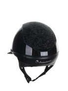 Samshield 2.0 Paardrijhelm Miss Shield Shadowglossy Ultra Fine Rock 5 x Swat Zwart