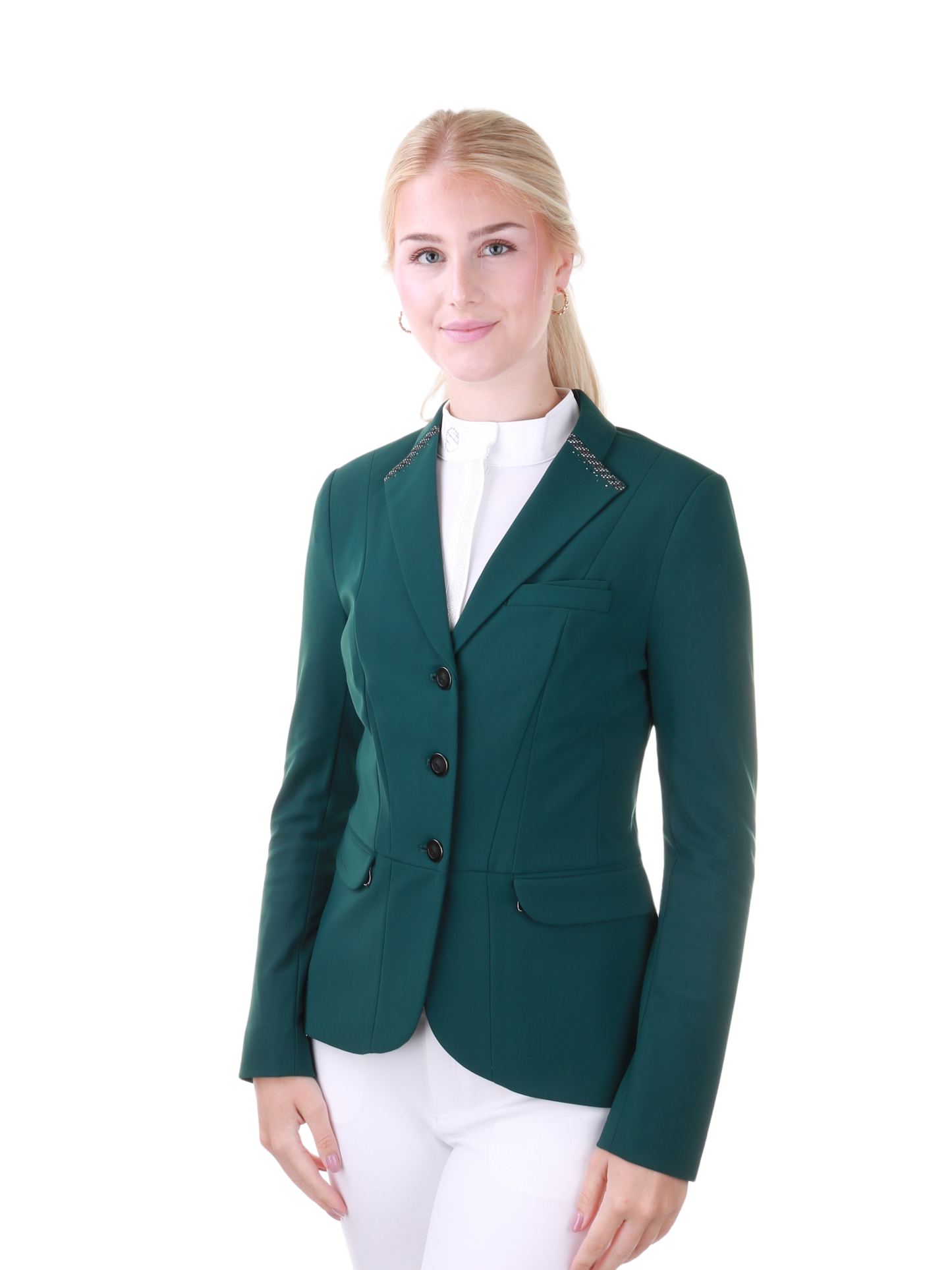 Samshield Riding Jacket Ladies Victory Pearl Posy Green