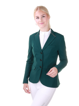 Samshield Riding Jacket Ladies Victory Pearl Posy Green