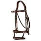 Dyon New English Collection Bridle double noseband brown